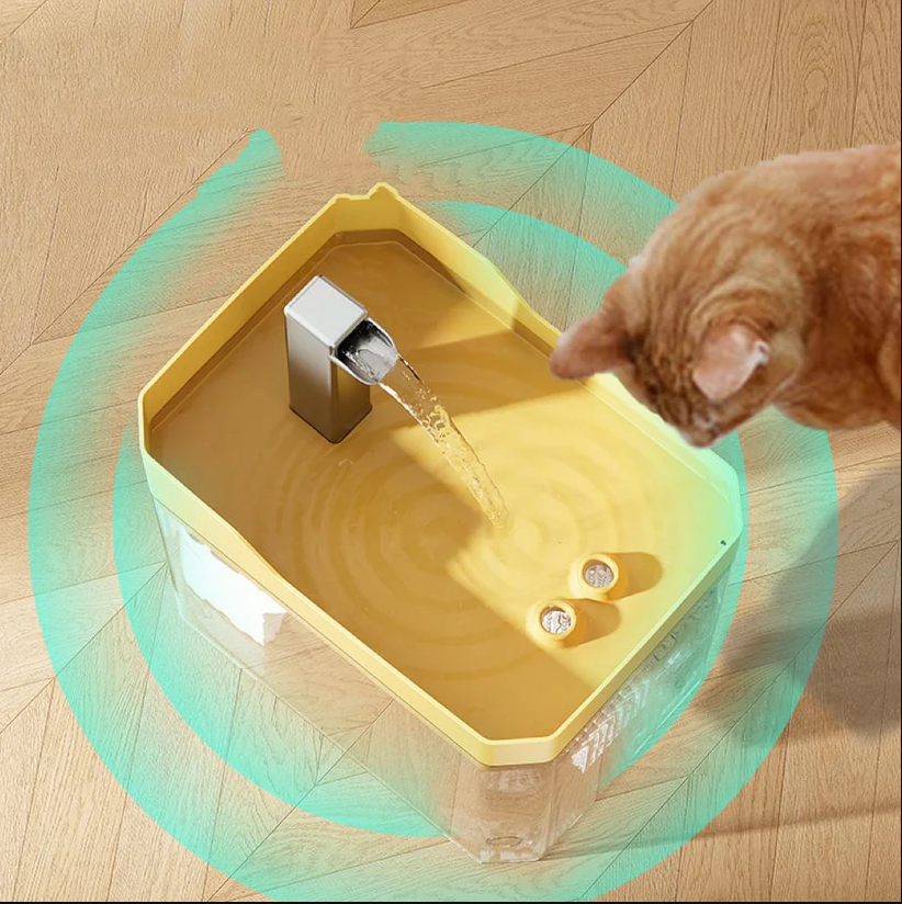 Cat and dog automatic water dispenser, flow silent, anti dry and anti burning water dispenser, large capacity water circulation