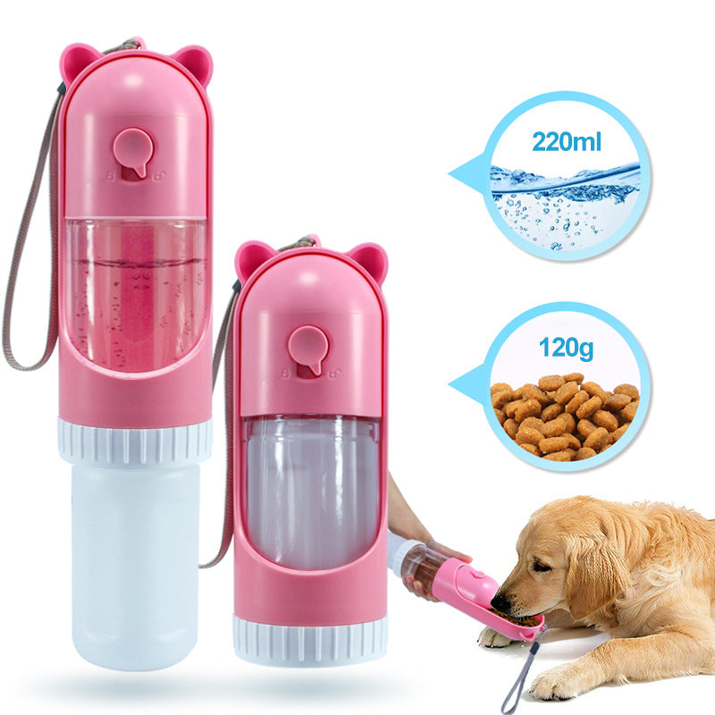 Outdoor Portable Pet Traveling Water Cup Food Feeding Cup Dog Water Dispenser Dual Purpose Water And Food Cup For Outdoor Pets