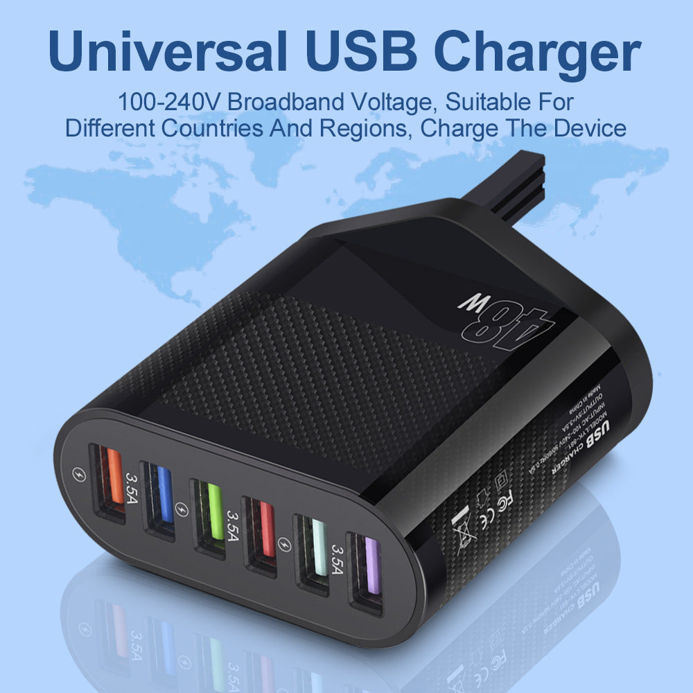 USB mobile phone charger charging head