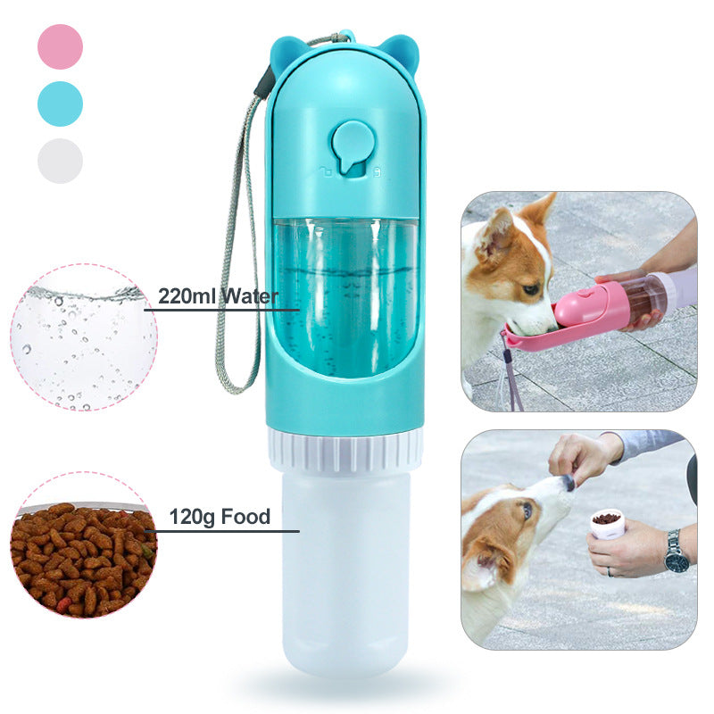 Outdoor Portable Pet Traveling Water Cup Food Feeding Cup Dog Water Dispenser Dual Purpose Water And Food Cup For Outdoor Pets